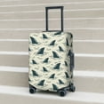 thumbnail image 6 of Disketp Party Shark Cute Elastic Travel Luggage Cover Travel Suitcase Protective Cover For Trunk Case Apply To 18''-32'' Suitcase Cover-Small, 6 of 7