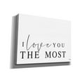 thumbnail image 2 of Epic Graffiti 'I Love You the Most' by Jaxn Blvd, Canvas Wall Art, 16"x12", 2 of 2