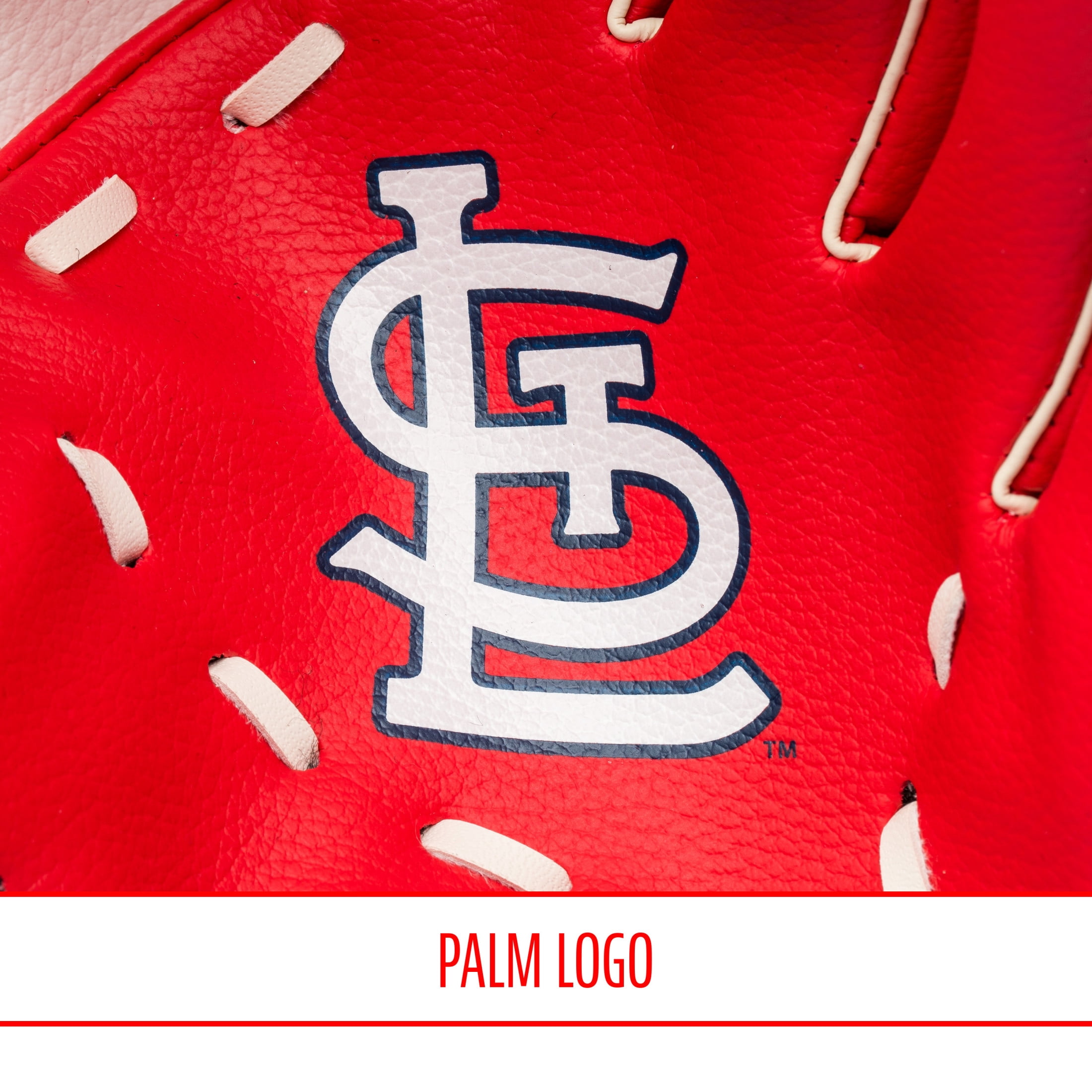Franklin Sports MLB St. Louis Cardinals Youth Teeball Glove + Ball Set, 9.5 in