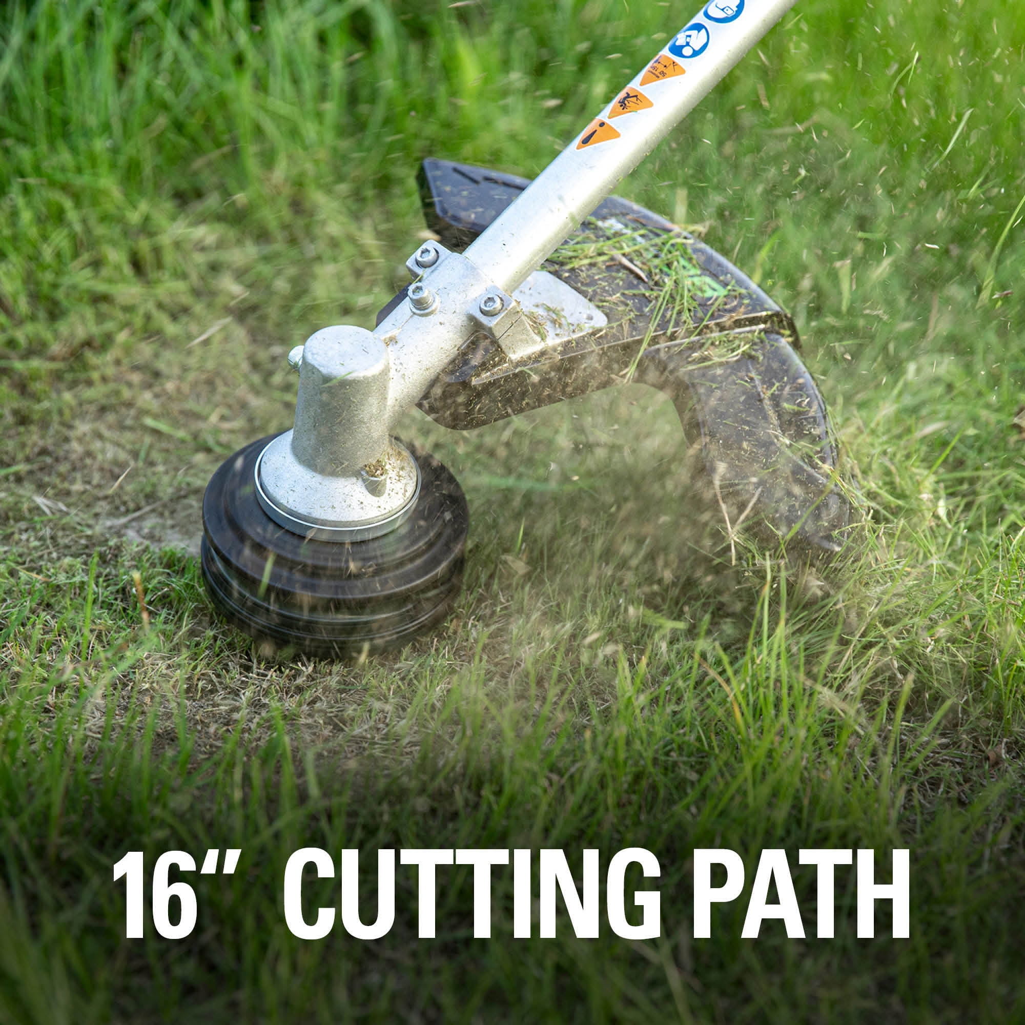 Greenworks 80V 16" Brushless Attachment Capable String Trimmer with 2.0 Ah Battery & Charger 2101102