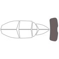 thumbnail image 2 of Rvinyl Window Tint Kit Compatible with Mercedes-Benz E-Class 2017-2023 (Wagon) - Rear Windshield, 2 of 8