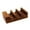 Deep Brown, variant on yotijay Wood Sushi Holder Novelty Display Stand for Centerpiece Food Displaying Home Deep Brown