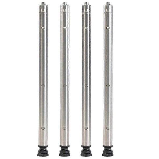 Aluminum Alloy Table Legs, Three-Position Height Adjustable, Telescopic, Portable for Outdoor Camping Short