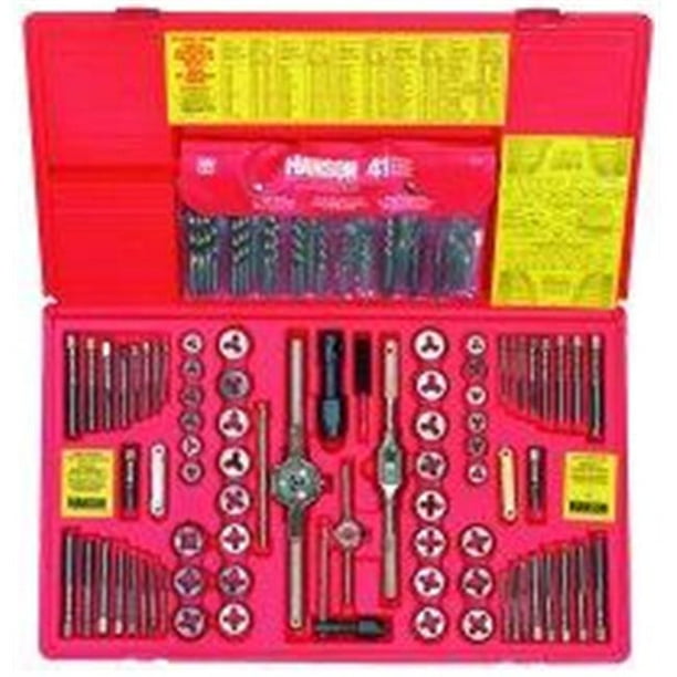 Irwin Tools 26377 117Piece Deluxe Tap and Die Set, Hanson Machine