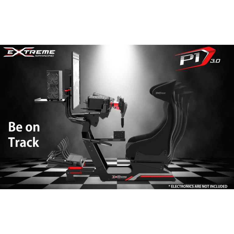 Extreme SimRacing Cockpit P1 3.0 Fully Accessorized