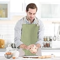 thumbnail image 5 of Waterproof Apron for Adults Chef Bib With Roomy Pocket for Kitchen BBQ Crafting Drawing, 5 of 5