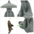 thumbnail image 2 of GOOHOCHY Figuras de pescadores de resina decorativa en miniatura, 2 of 8