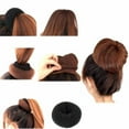 thumbnail image 3 of Happydeer 3pcs Women's Magic Hair Donut Bun Ring Shaper Styler Maker Hairdressing Styling Tool, 3 of 8