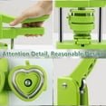 Heart-Shaped Button Maker Machine 57x53mm Installation-DIY Pin Button ...