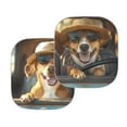 thumbnail image 5 of Jeiento Cute Puppy Sunshade Visor 2 Pack Automotive Windshield Sunshades Foldable 2-Piece Car Sunshades Easy Installation Keep Your Vehicle Cool Universal Vehicle Accessories, 5 of 6