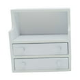 thumbnail image 1 of Milaget Dollhouse Bedside Table Decoration Mini Model for 1:12 Scale Micro Landscape white, 1 of 9