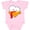 AD-Pink, variant on Thanksgiving Goofball Turkey Face Boys or Girls Baby Bodysuit