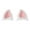 White Pink, variant on Callipe 1 Pair Motorcycle Helmet Cat Ear Decoration Adhesive Scooter Cycling Bicycle Motorbike Skateboarding Helmet Decorative Ear Helmet Accessories