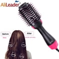 thumbnail image 2 of One Step Hair Dryer & Volumizer Salon Hot Air Paddle Styling Brush Negative Ion Generator Hair Straightener Curler, 2 of 3