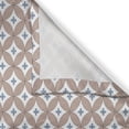 thumbnail image 3 of Ambesonne Geometric Kitchen Curtains, Circles Plus Signs, 55"x45", Dried Rose Slate Blue, 3 of 3