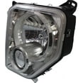 thumbnail image 2 of Headlight Compatible with JEEP LIBERTY 08-12 LH Assembly Halogen Round Bulb Shield - CAPA, 2 of 5