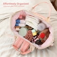 thumbnail image 5 of Diaper Bag Backpack, Caveen Multifunctional Mommy Nappy Bags with Insulated Pockets, Waterproof, Large Capacity, Pink, 5 of 8