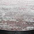 thumbnail image 3 of SAFAVIEH Meadow Beulah Abstract Area Rug, Beige/Pink, 10' x 10' Round, 3 of 8