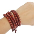 thumbnail image 2 of Buddhist Prayer Mala Bracelet 108 8MM Beads, 2 of 8