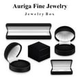 thumbnail image 6 of Auriga Fine Jewelry Stainless Steel Brushed Black IP-plated Heartbeat 8mm Men's Band Size 10, 6 of 7