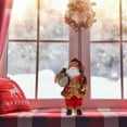 thumbnail image 4 of 1pc Christmas Adoring Standing Santa Claus Doll Decor Xmas Party Photo Props, 4 of 7