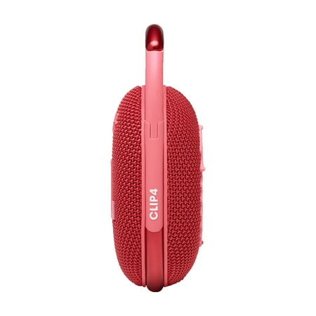 JBL - CLIP4 Portable Bluetooth Speaker - Red
