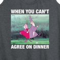 thumbnail image 3 of Disney - The Sword And The Stone - Merlyn & Mim Can't Agree on Dinner - Women's Racerback Tank Top, 3 of 5