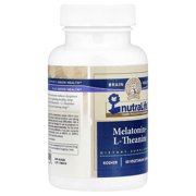 NutraLife Melatonin + L-Theanine, 60 Vegetarian Capsules