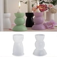 thumbnail image 1 of mfyjkho Moldes para velas con números DIY, molde de yeso de resina epoxi para hacer candelabros, proyecto de manualidades para el hogar (1 pieza), 1 of 3