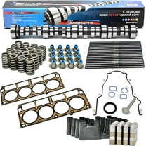 Texas Speed & Performance TSP Chopacabra Truck Camshaft Install Kit for Gen III/IV LS 4.8L 5.3L LS1 Vortec Trucks (Includes Cam Kit, Gaskets, Lifters & Trays)