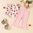 thumbnail image 4 of CZHQWE 4T Girls Clothes Kid Clothes Girl Clothes Newborn Infant Outfits Pants Cute Sets For Girls Red 6-12 Months, 4 of 4