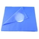thumbnail image 3 of 100/uds/paquete desechable cara agujero cama cubierta de mesa reposacabezas cara agujero cubierta de mesa Azul C jinwen Cubierta desechable para orificios faciales, 3 of 6