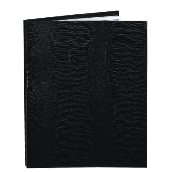 BLUELINE NotePro Notebook, Black, 11 x 8.5" 200 Pages (A10200.BLK)
