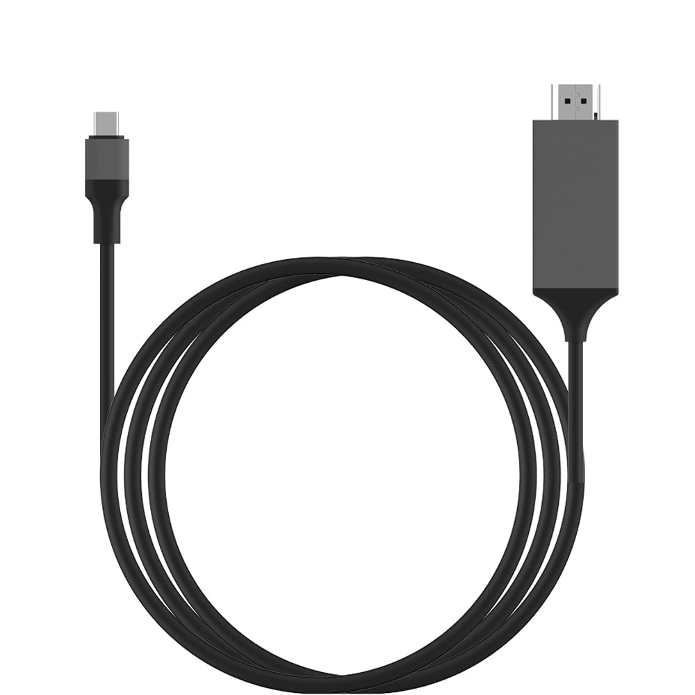 6FT (2M) TypeC USB to HDMI Cable; USB C to HDMI support 2K, up to 4K