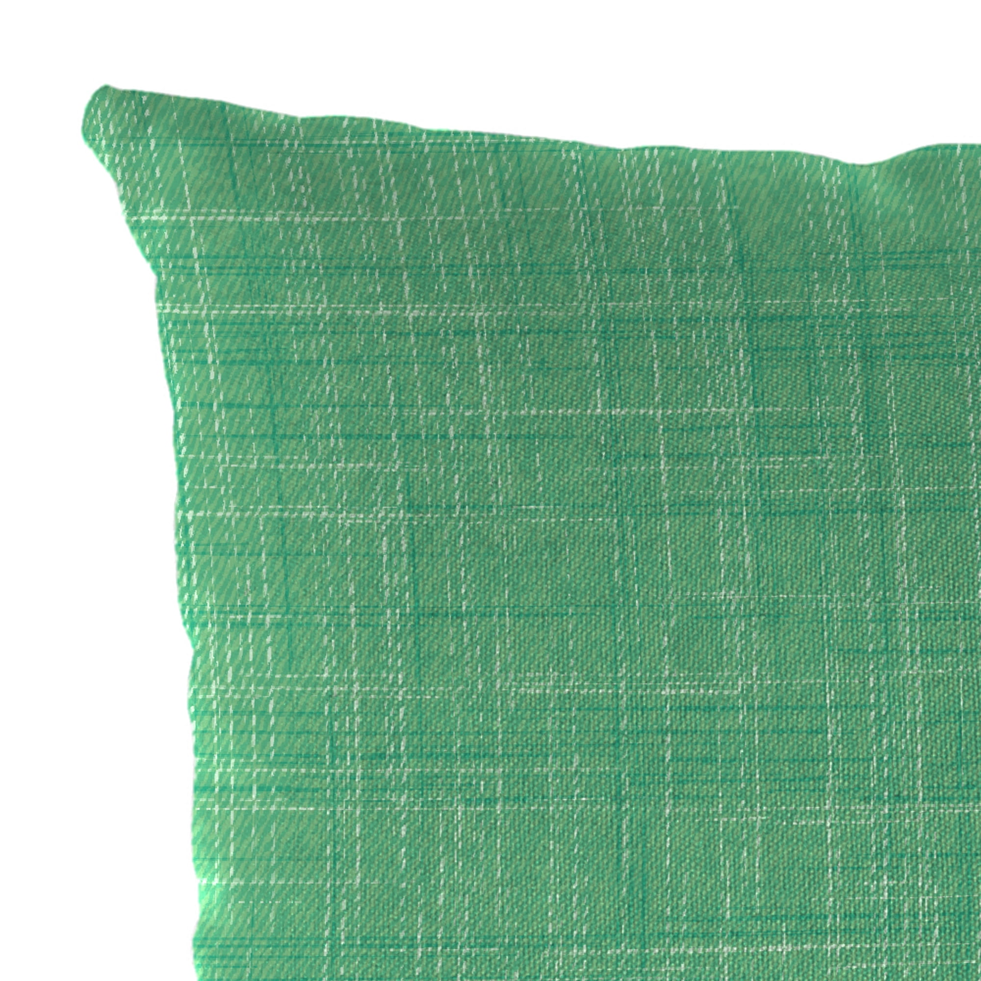 Jordan Manufacturing 12" x 18" Harlow Dill Green Solid Rectangular Outdoor Lumbar Throw Pillow (2 Pack)