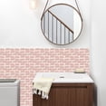 thumbnail image 4 of Mosaics Creative 3D Tile Stickers Simulation Decoration DIY Floor Plane Wall Stickers Bright Film, 4 of 7