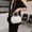 White, variant on Konghyp Pumpkin Shape Handbag, Fashionable Women’s Crossbody Bag, Stylish Fall Accessory, Versatile Shoulder Bag, Trendy Small Fresh Design, Elegant Handbag for Casual Outfits