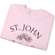 St. John Virgin Islands Sweatshirt, US Virgin Islands Saint John Crewneck Pullover, Unisex, St John Gift Souvenir