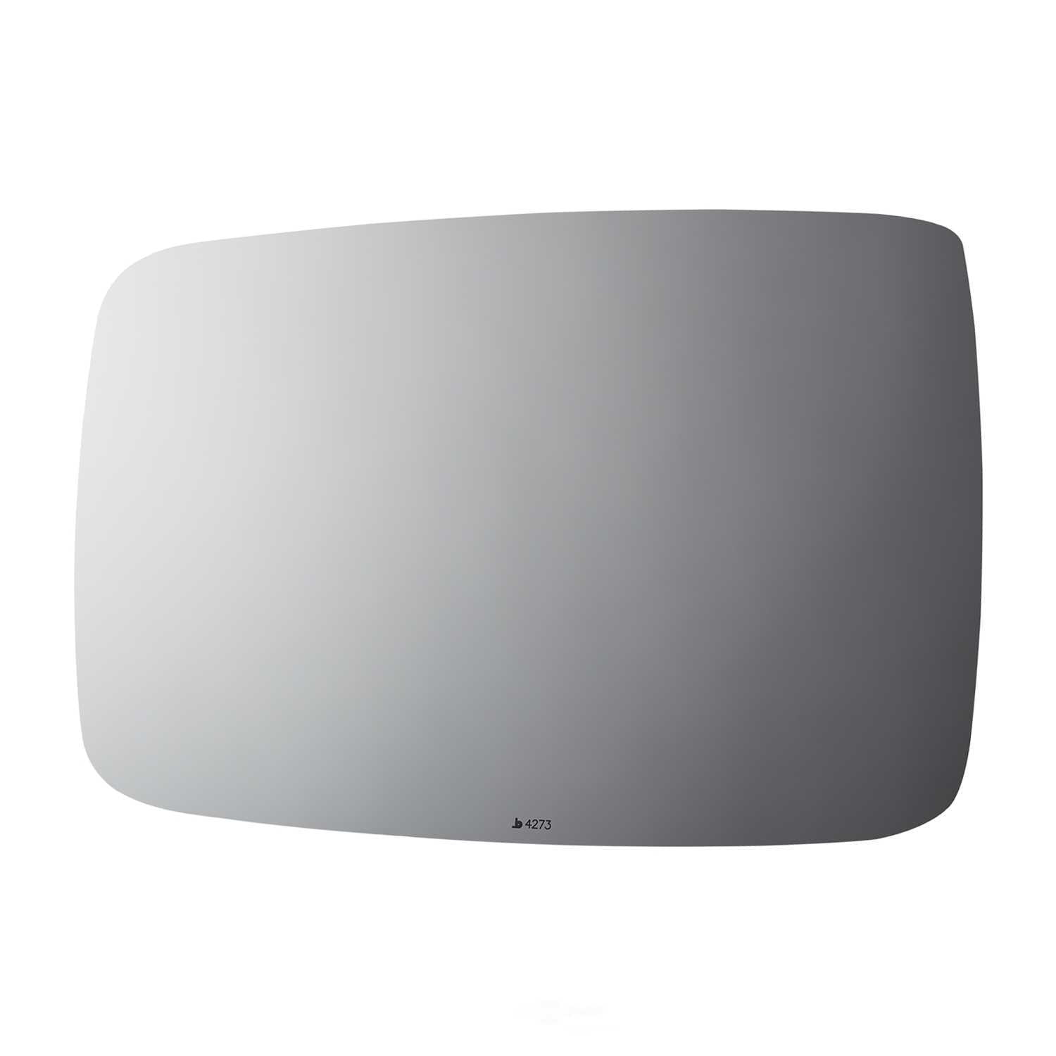 Burco Side View Mirror Replacement Glass - Clear Glass - 4273