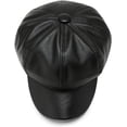 thumbnail image 5 of CoCopeaunts Newsboy Hats for Women Octagonal Cap Autumn Winter Leather Panama Stylish Artist Painter Newsboy Cap Womens Beret Hat, 5 of 7