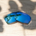 thumbnail image 3 of Walleva Ice Blue Non-Polarized Replacement Lenses for Oakley Square Wire II (OO4075 Series) Sunglasses, 3 of 5