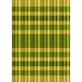 thumbnail image 1 of Ahgly Company Machine Washable Indoor Rectangle Transitional Olive Green Area Rugs, 2' x 5', 1 of 7