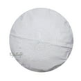 thumbnail image 2 of TheKufi® White Topi Embroidery 9cm Cotton-blend Muslim Kufi Takke Peci Hat (XXXXL), 2 of 7