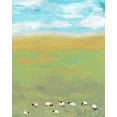 thumbnail image 2 of Ludwig, Alicia 12x14 White Modern Wood Framed Museum Art Print Titled - Herd II, 2 of 4