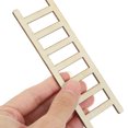 thumbnail image 4 of 20pcs Miniature Ladder DIY Wooden Tiny Ladder Mini House Landscape Decoration, 4 of 9