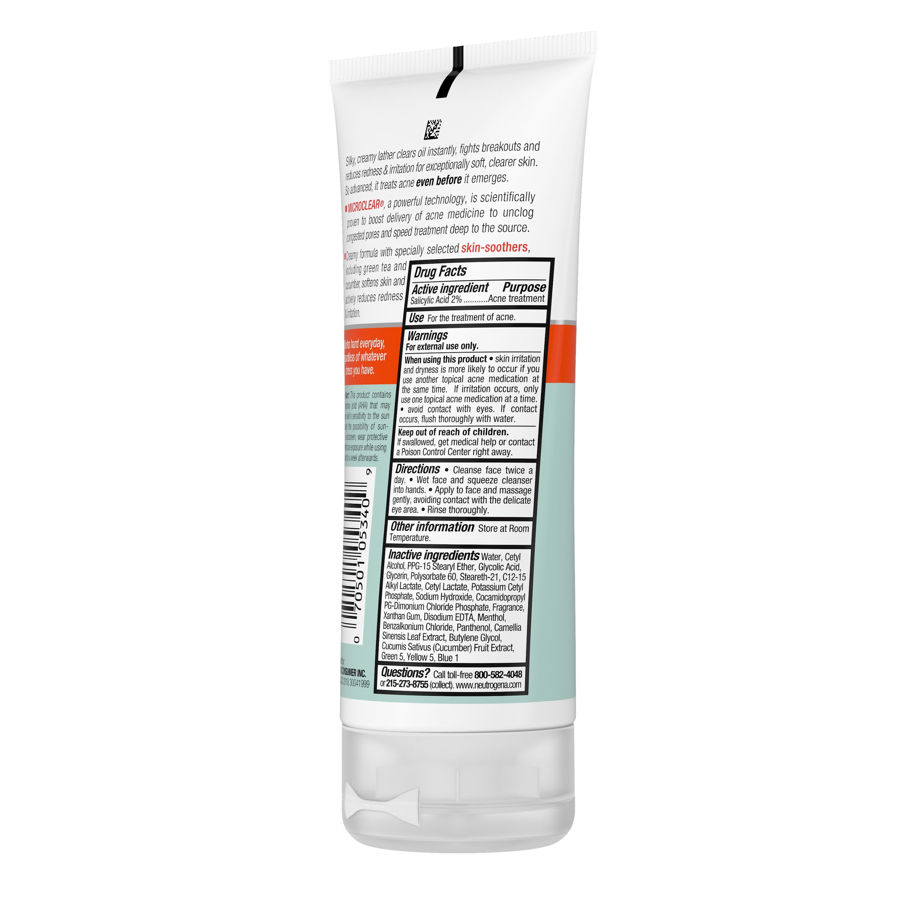 neutrogena acne stress control walmart
