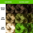 thumbnail image 4 of MANIC PANIC Electric Lizard Amplified Semi-Permanent Hair Dye - Bright Neon Green Color - Glows in Blacklight - Vegan, PPD & Ammonia Free, 4 of 7