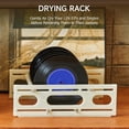 thumbnail image 2 of HUGFEGWE Record Drying Rack, ABS Plastic Large Capacity Record Storage Holder, Sawtooth Design Vinyl Record Organizer, Drying 30 Records at a Time, Finished Size 12.6 * 8.86in CJ25311-7700, 2 of 9