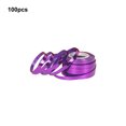thumbnail image 4 of Toystoory 100 Piezas Globos Cuerda Cadena Artesanía Curling Ribbon 10m Suministros para fiestas Boda Cumpleaños Diseño Regalo Multicolor Verde Kits de decoración para fiestas Violeta Toystoory HA063554-17B, 4 of 6