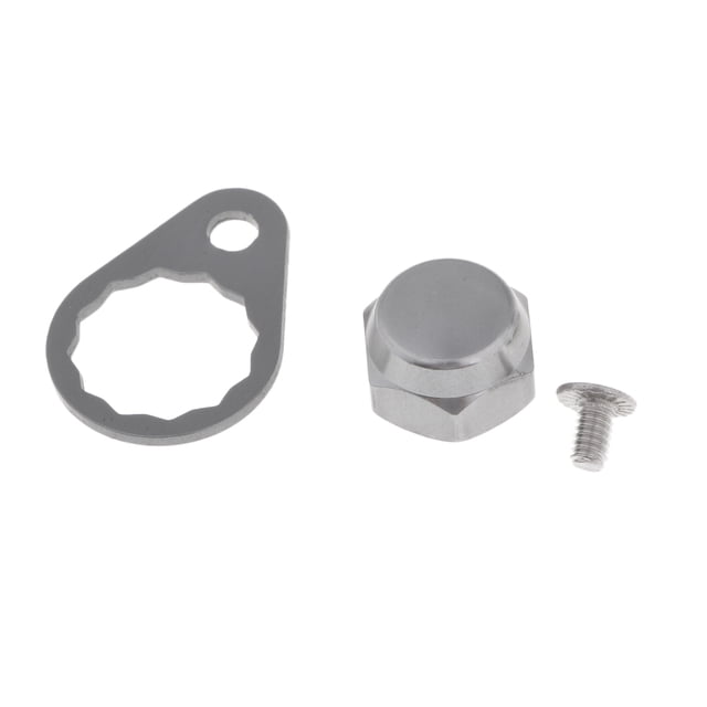 Spare Screws Nuts Caps and for Fishing casting Reels Knob Power Gray - Left Hand